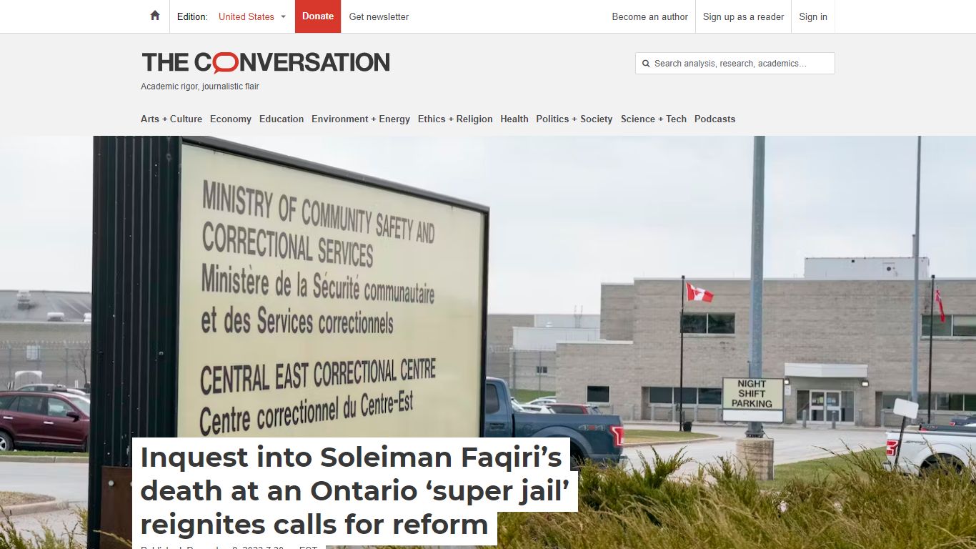 Inquest into Soleiman Faqiri’s death at an Ontario 'super jail ...